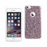 REIKO IPHONE 6 PLUS/ 6S PLUS SHINE GLITTER SHIMMER LEOPARD HYBRID CASE IN PINK