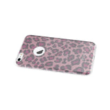 REIKO IPHONE 6 PLUS/ 6S PLUS SHINE GLITTER SHIMMER LEOPARD HYBRID CASE IN PINK