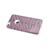 REIKO IPHONE 6 PLUS/ 6S PLUS SHINE GLITTER SHIMMER TIGER STRIPE HYBRID CASE IN HOT PINK
