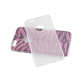 REIKO IPHONE 6 PLUS/ 6S PLUS SHINE GLITTER SHIMMER TIGER STRIPE HYBRID CASE IN HOT PINK