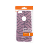 REIKO IPHONE 6 PLUS/ 6S PLUS SHINE GLITTER SHIMMER TIGER STRIPE HYBRID CASE IN HOT PINK