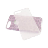 REIKO IPHONE 7 PLUS SHINE GLITTER SHIMMER LEOPARD HYBRID CASE IN PINK