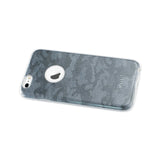 REIKO IPHONE 6/ 6S SHINE GLITTER SHIMMER CAMOUFLAGE HYBRID CASE IN BLUE