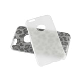 REIKO IPHONE 6/ 6S SHINE GLITTER SHIMMER LEOPARD HYBRID CASE IN LEOPARD SILVER
