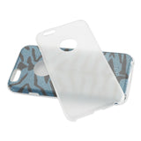 REIKO IPHONE 6/ 6S SHINE GLITTER SHIMMER TIGER STRIPE HYBRID CASE IN BLUE
