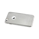 REIKO IPHONE 6/ 6S SHINE GLITTER SHIMMER STRIPE HYBRID CASE IN SILVER
