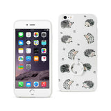 REIKO IPHONE 6 PLUS/ 6S PLUS HEDGEHOG PATTERN TPU CASE WITH ROTATING RING STAND HOLDER