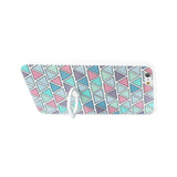REIKO IPHONE 6 PLUS/ 6S PLUS TRIANGLE PATTERN TPU CASE WITH ROTATING RING STAND HOLDER