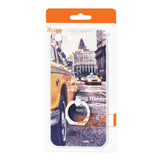 IPHONE 7 NEW YORK CAB DESIGN CASE WITH 360 DEGREE ROTATING RING STAND HOLDER