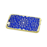 REIKO IPHONE 6 PLUS/ 6S PLUS SOFT TPU CASE WITH SPARKLING DIAMOND SUNFLOWER DESIGN IN CLEAR