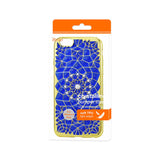 REIKO IPHONE 6 PLUS/ 6S PLUS SOFT TPU CASE WITH SPARKLING DIAMOND SUNFLOWER DESIGN IN CLEAR