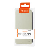 REIKO IPHONE SE/ 5S/ 5 FLIP FOLIO CASE IN BEIGE