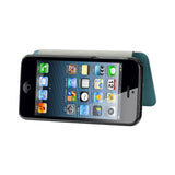 REIKO IPHONE SE/ 5S/ 5 FLIP FOLIO CASE IN BLUE