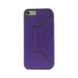 REIKO IPHONE SE/ 5S/ 5 FLIP FOLIO CASE WITH STAND IN PURPLE