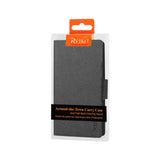 REIKO NOKIA LUMIA 521 FLIP FOLIO CARD HOLDER CASE IN BLACK