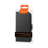 REIKO SAMSUNG GALAXY S4 FLIP FOLIO CARD HOLDER CASE IN BLACK