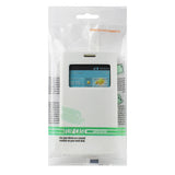 REIKO LG OPTIMUS F3 SMART WINDOW FLIP CASE IN WHITE