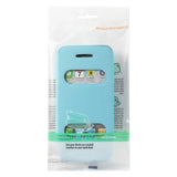 REIKO IPHONE 5C WINDOW FLIP FOLIO CASE IN BLUE