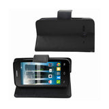 REIKO ALCATEL ONE TOUCH EVOLVE 2 3-IN-1 WALLET CASE IN BLACK
