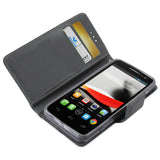 REIKO ALCATEL ONE TOUCH EVOLVE 3-IN-1 WALLET CASE IN WHITE