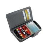 REIKO ALCATEL ONE TOUCH FIERCE 2 3-IN-1 WALLET CASE IN WHITE