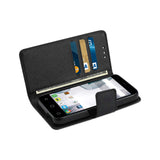 REIKO ALCATEL DAWN/ STREAK 3-IN-1 WALLET CASE IN BLACK