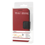 REIKO ALCATEL ONE TOUCH SONIC LTE 3-IN-1 WALLET CASE IN RED