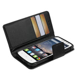REIKO ALCATEL ONE TOUCH POP ASTRO 3-IN-1 WALLET CASE IN BLACK