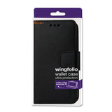 REIKO ALCATEL ONE TOUCH POP ASTRO 3-IN-1 WALLET CASE IN BLACK
