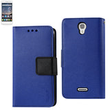REIKO ALCATEL ONE TOUCH POP ASTRO 3-IN-1 WALLET CASE IN NAVY