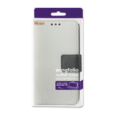 REIKO ALCATEL ONE TOUCH POP ASTRO 3-IN-1 WALLET CASE IN WHITE