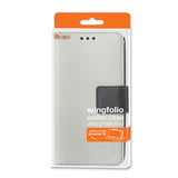REIKO ALCATEL ONE TOUCH CONQUEST 3-IN-1 WALLET CASE IN WHITE