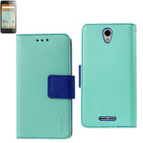 REIKO ALCATEL ONE TOUCH ELEVATE 3-IN-1 WALLET CASE IN GREEN