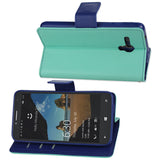 REIKO ALCATEL ONE TOUCH FIERCE XL 3-IN-1 WALLET CASE IN GREEN