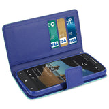 REIKO ALCATEL ONE TOUCH FIERCE XL 3-IN-1 WALLET CASE IN GREEN