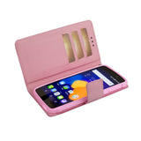 REIKO ALCATEL ONE TOUCH IDOL 3 5.5 3-IN-1 WALLET CASE IN HOT PINK
