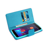 REIKO ALCATEL IDOL 4 3-IN-1 WALLET CASE IN PURPLE