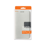 REIKO ALCATEL ONE TOUCH POP MEGA 3-IN-1 WALLET CASE IN WHITE