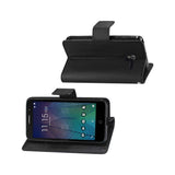REIKO ALCATEL TRU 3-IN-1 WALLET CASE IN BLACK