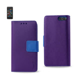 REIKO AMAZON FIRE PHONE 3-IN-1 WALLET CASE IN PURPLE