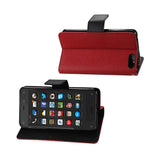 REIKO AMAZON FIRE PHONE 3-IN-1 WALLET CASE IN RED