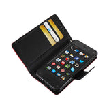 REIKO AMAZON FIRE PHONE 3-IN-1 WALLET CASE IN RED