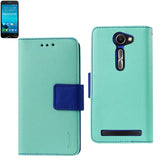 REIKO ASUS ZENFONE 2E 3-IN-1 WALLET CASE IN GREEN