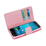 REIKO ASUS ZENFONE 2E 3-IN-1 WALLET CASE IN HOT PINK