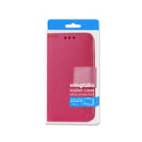 REIKO ASUS ZENFONE 2E 3-IN-1 WALLET CASE IN HOT PINK