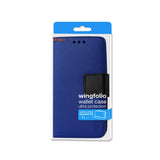 REIKO ASUS ZENFONE 2E 3-IN-1 WALLET CASE IN NAVY