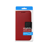 REIKO ASUS ZENFONE 2E 3-IN-1 WALLET CASE IN RED
