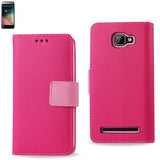 REIKO BLU DASH 5.0 3-IN-1 WALLET CASE IN HOT PINK