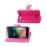 REIKO BLU DASH 5.0 3-IN-1 WALLET CASE IN HOT PINK