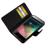 REIKO BLU DASH 5.0 3-IN-1 WALLET CASE IN RED